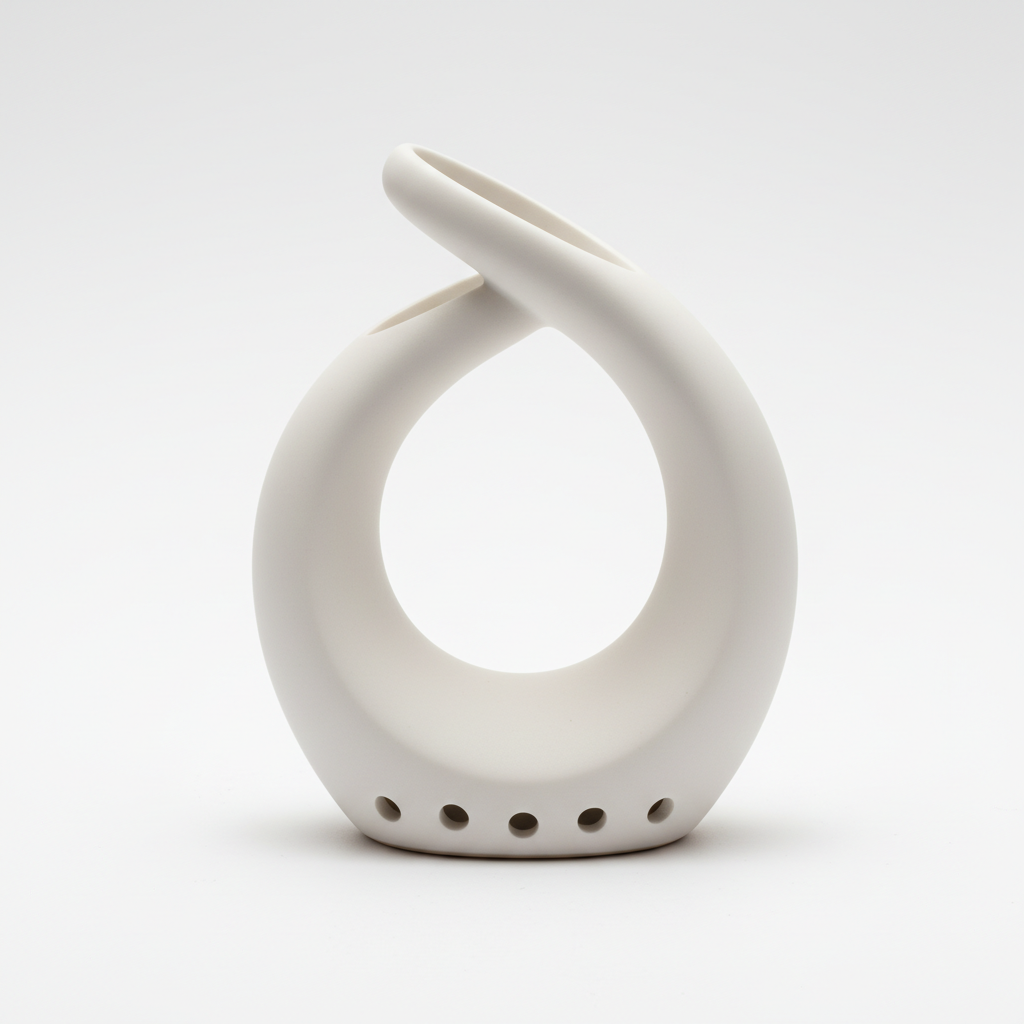 Side profile ceramic design