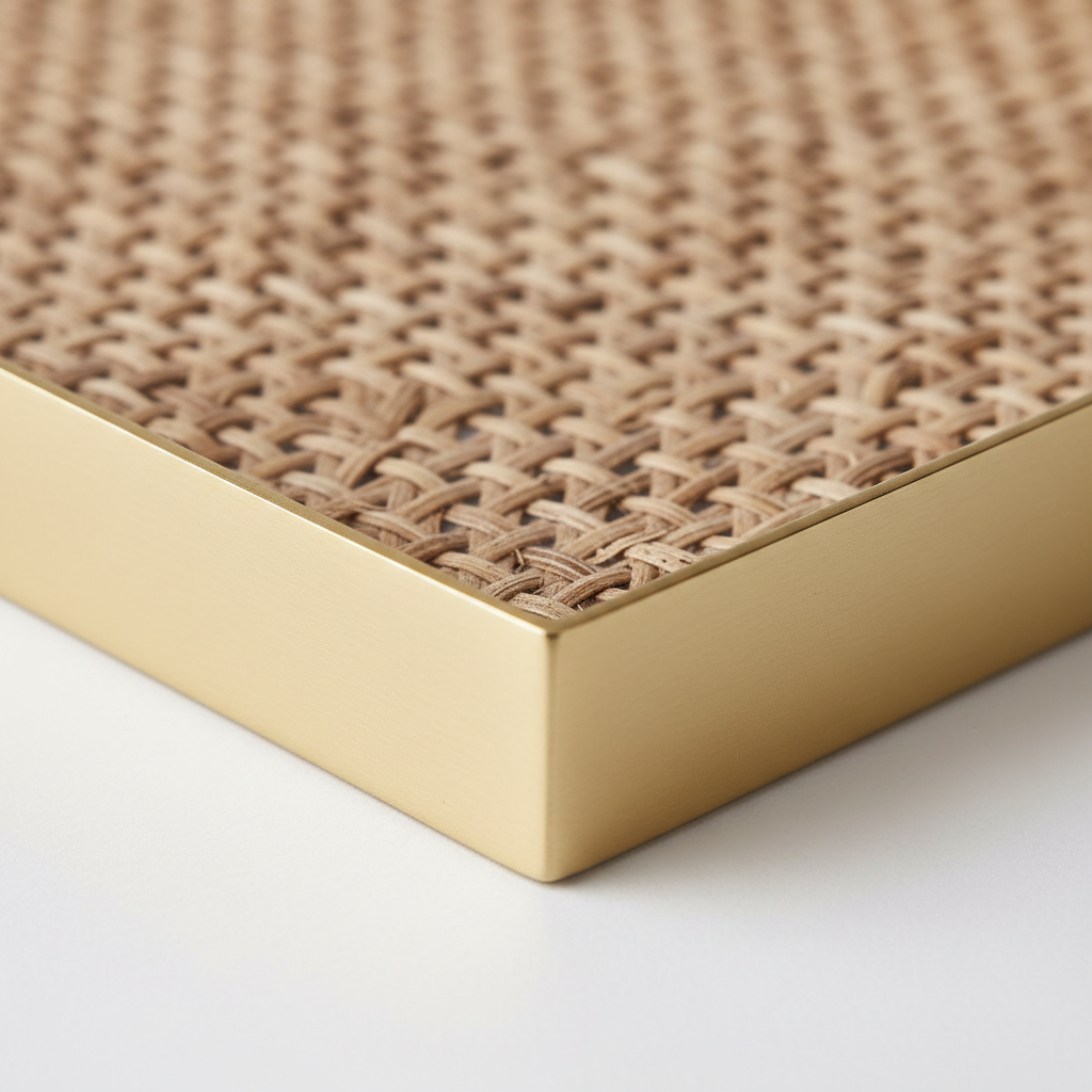 Close-up of tray material texture and finish quality