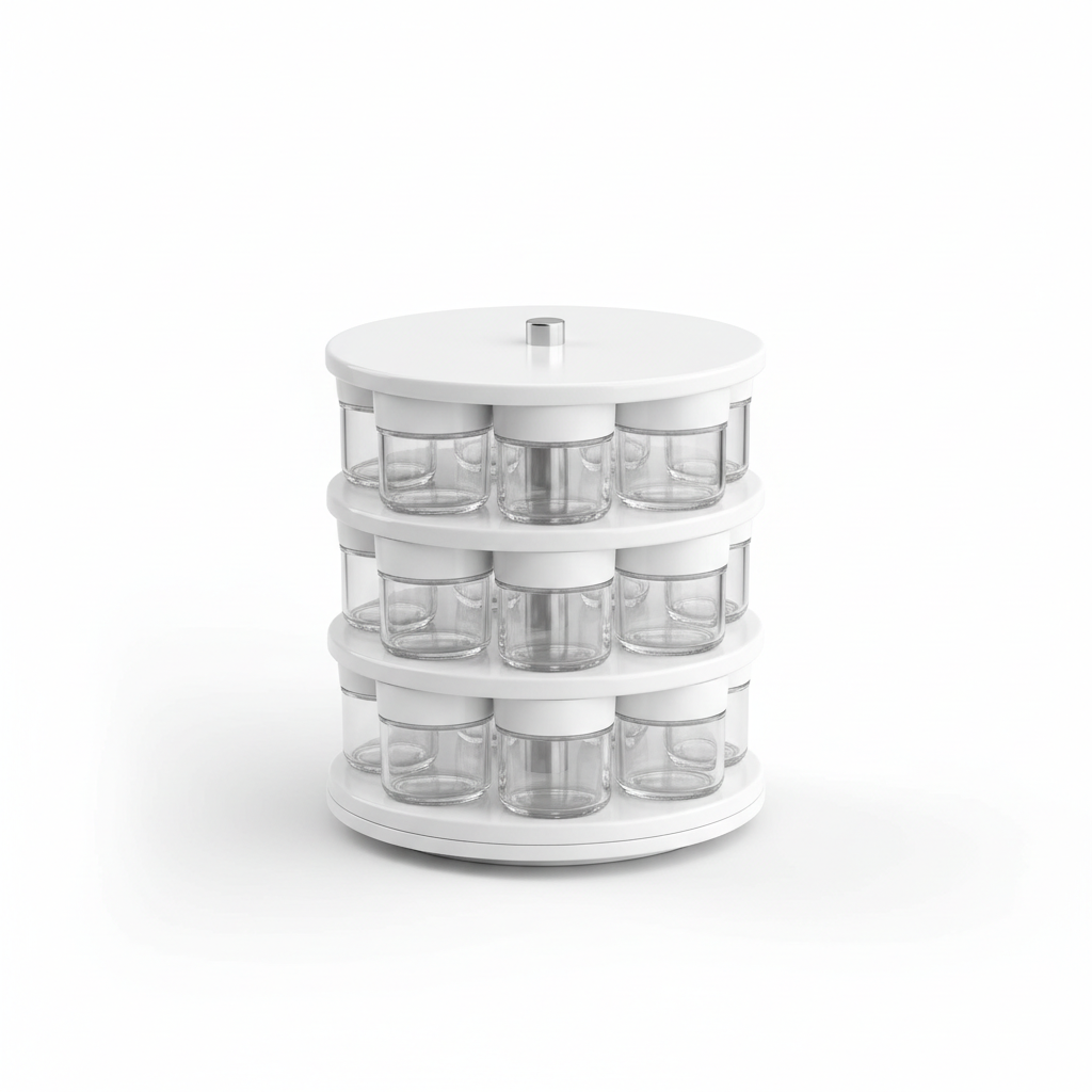 Spice rack 3/4 angle view