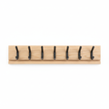 Wall-Mounted Coat and Bag Hook Rack 6 Hooks